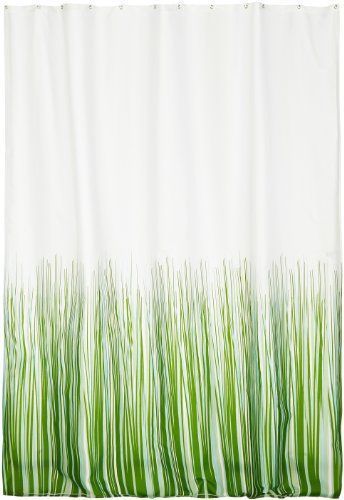 Wenko 20060100 Rideau de Douche en Textile Nature Anti Moisissure 180x200 cm 