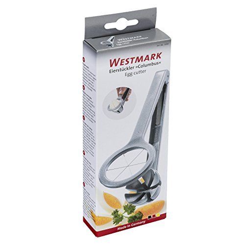 Coupe ?uf - Westmark - 1060 - Aluminium Moule - Coupe En 6 Quartiers - Acier Inoxydable