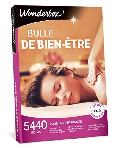Wonderbox Coffret Cadeau Pour Femme Bulle De Bien Etre 8000 Activites Detente
