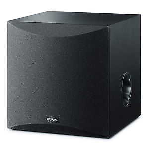 Caisson De Basses Compact Yamaha Ns Sw050bl Woofer 20cm 100w Technologie Yamaha Twisted Flare Port Noir