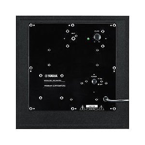 Caisson De Basses Compact Yamaha Ns Sw050bl Woofer 20cm 100w Technologie Yamaha Twisted Flare Port Noir