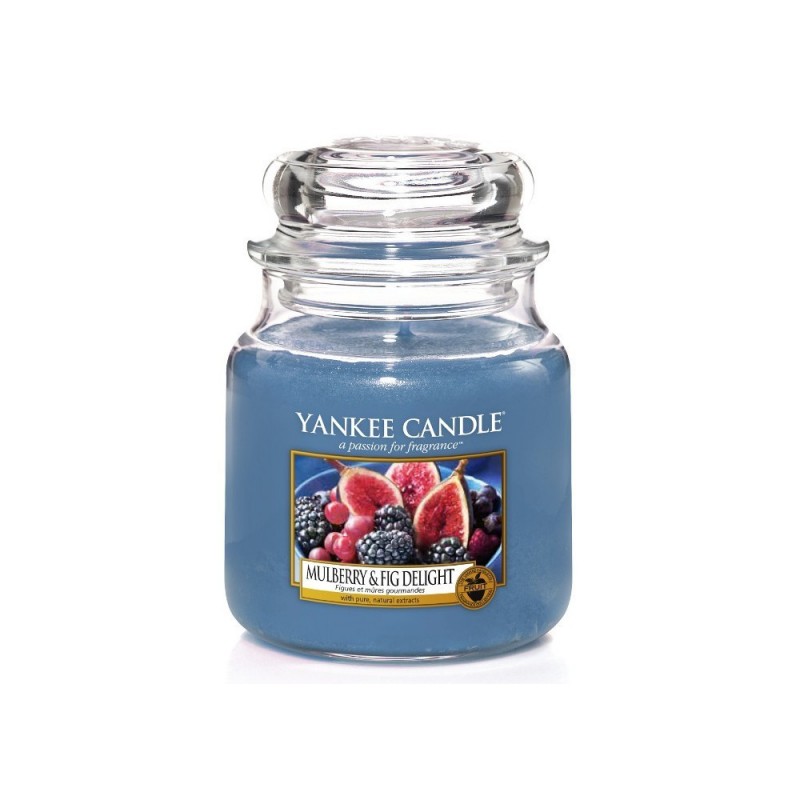 Figues et mures Bougie moyenne jarre Yankee Candle