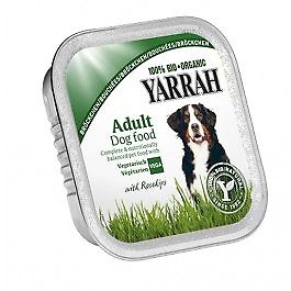 Yarrah Bio Chunks 12 x 150 g pour chien - bouchees vegetariennes, legumes, cynorrhodon (vegan)