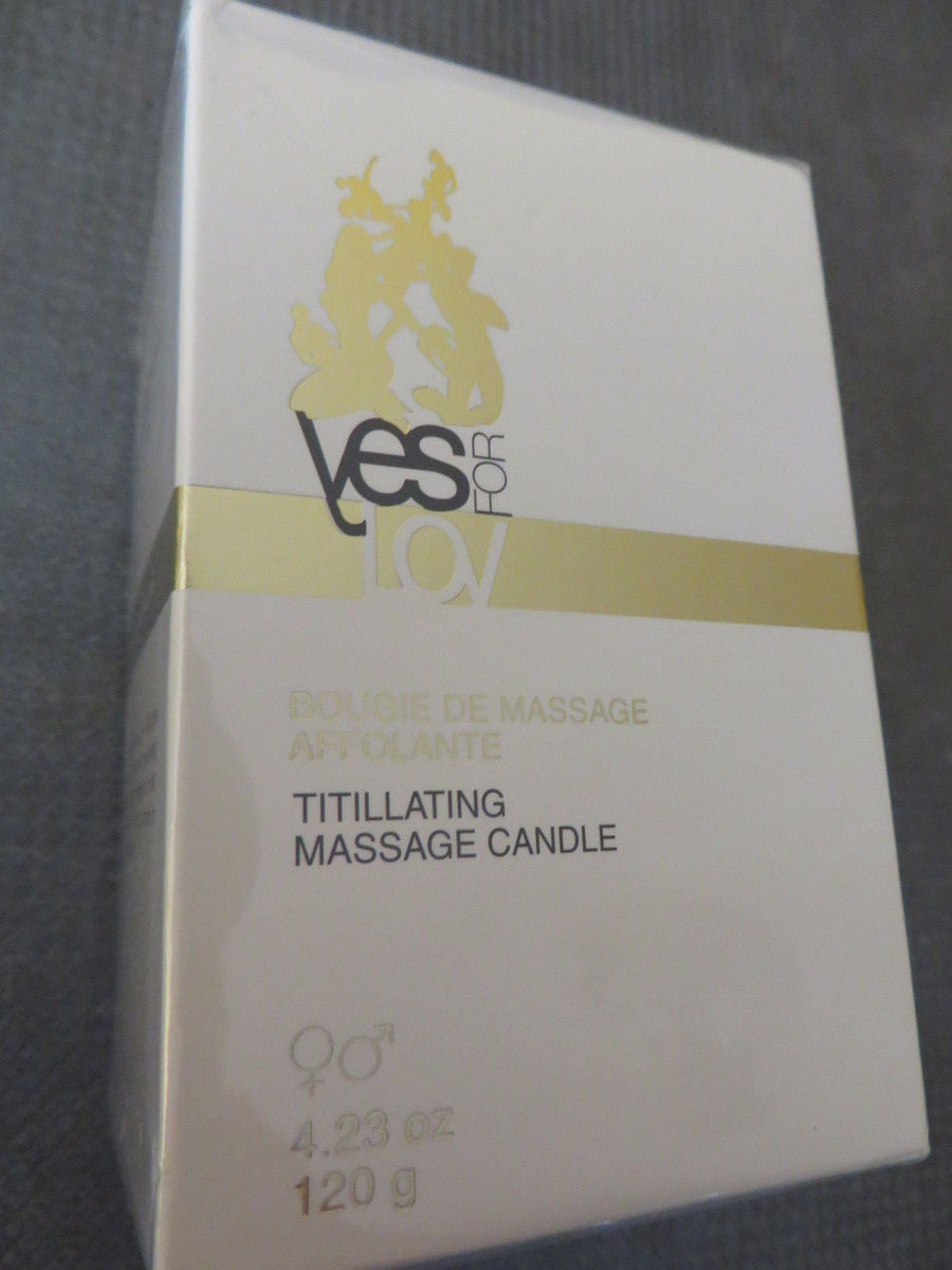 Yesforlov Bougie De Massage Au Parfum Affolant Or