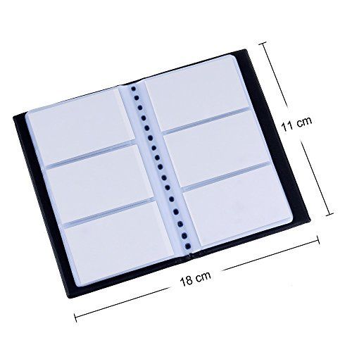 150 Porte Cartes De Visite Carte De Livre Pvc Cartes Pour Ranger Carte De Visite