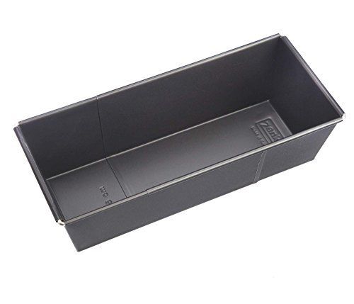 Moule A Cake Zenker Extensible 20 A 35 Cm Acier Inoxydable Antiadherent Noir Metallise