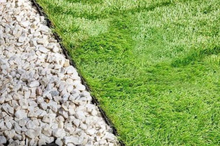 Zielona Aleja Bordure De Jardin En Plastique Flexible Noir 10 Metres Avec 50... 