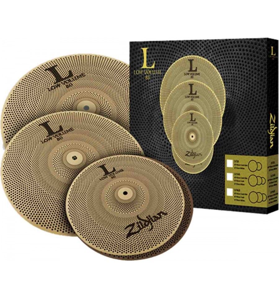 Zildjian Lv468  Pack Cymbales Low Volume 14 16 18