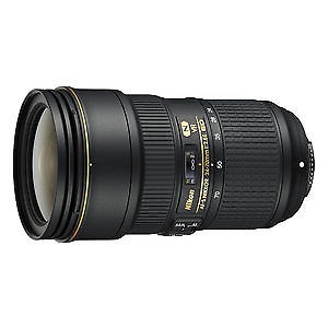 Objectif A Zoom Nikkor Af-s 24 Mm - 70 Mm F/2.8 E Ed Vr Pour Slr Numerique Nikon F