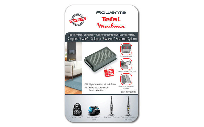 Rowenta Zr903501 Filtre Sortie D'air Ha...