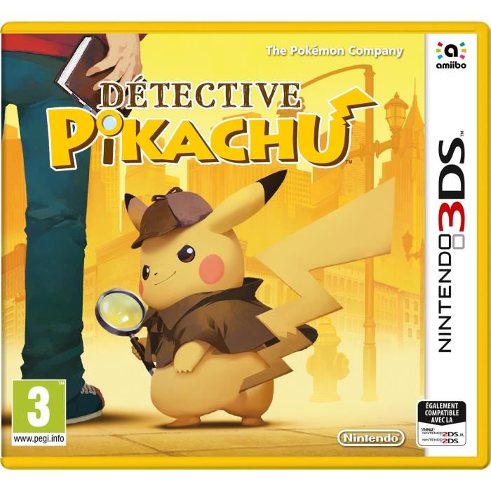 Detective Pikachu Nintendo 3ds 2ds