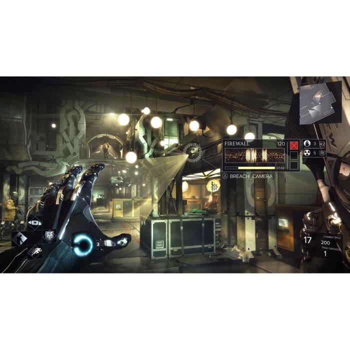 Deus Ex Mankind Divided Augmented Edition Jeu Xbox One