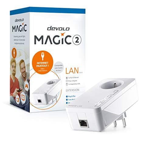 Devolo Magic 2 Lan - Extension  - 1 Adaptateur Cpl - 2400 Mbit/s