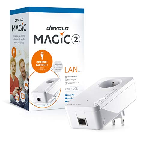 Devolo Magic 2 Lan Extension 1 Adaptateur Cpl 2400 Mbits