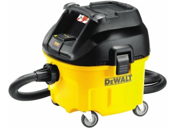 Dewalt Dwv901l Classe L Aspirateur Industriel Pour Eaux Et Poussiares 1400 W A 30 L