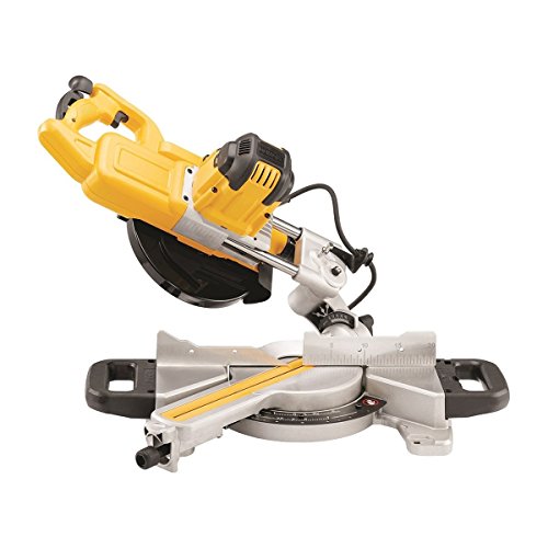 Scie A Onglets Radiale Dewalt Dws774 1400w O216mm Reglage 48° Plages De Coupe Max 250x62mm