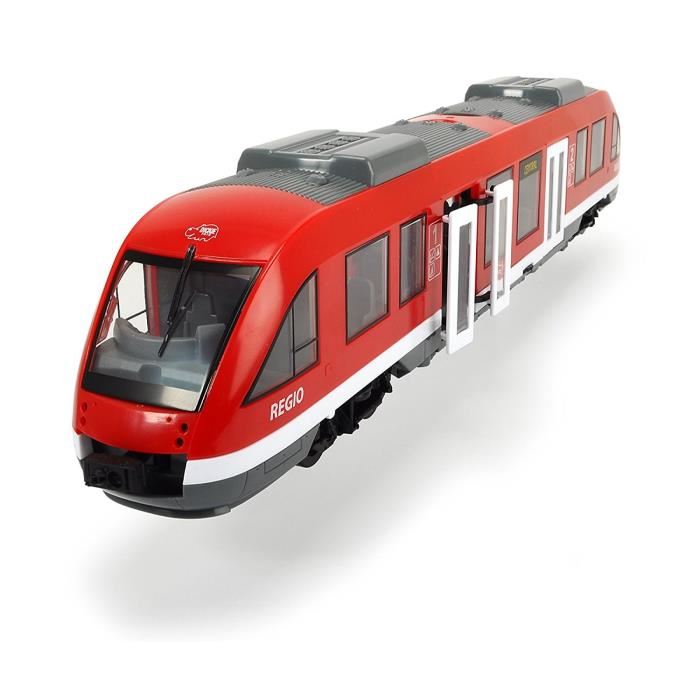 Train Miniature Dickie City Train Roulement Interieur Portes Et Toit Ouvrables