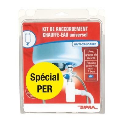 DIPRA KIT chauffe eau anti calcaire PER