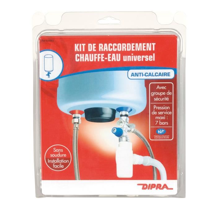 DIPRA Kit chauffe eau universel anti calcaire
