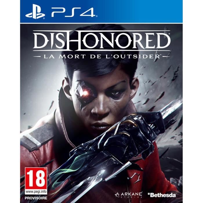 Bethesda Dishonored : La Mort De L'outsider Ps4