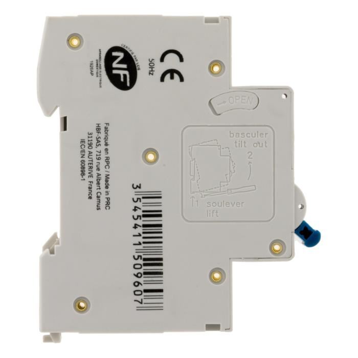 Disjoncteur Zenitech Phna  10a Nf