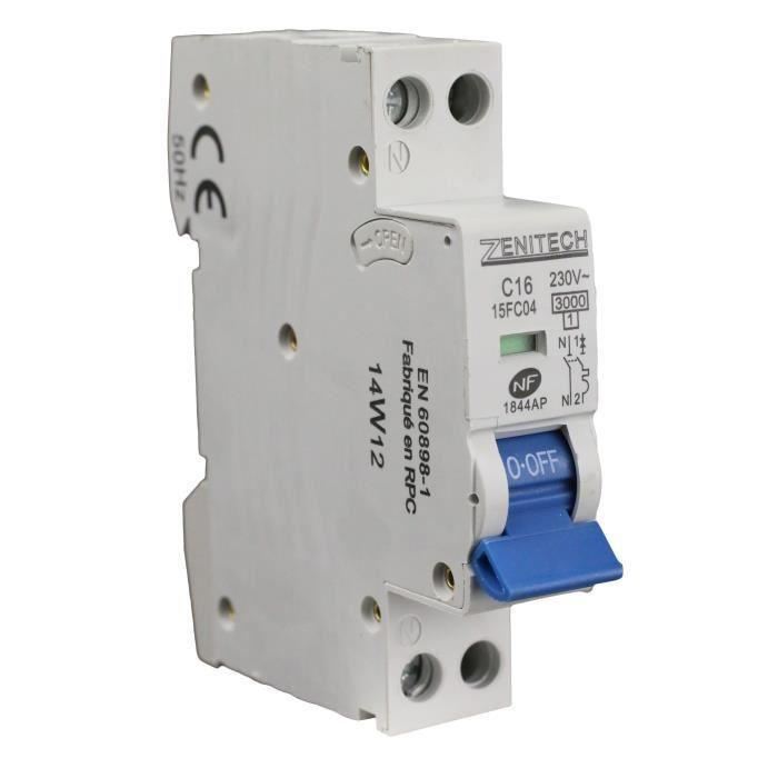 Disjoncteur Phn 16a Zenitech Nf
