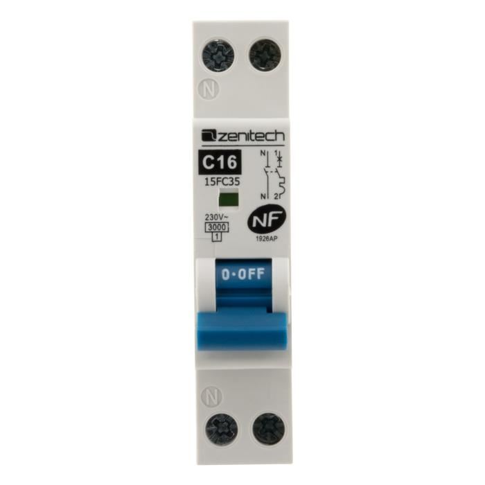 Disjoncteur Phn 16a Zenitech Nf