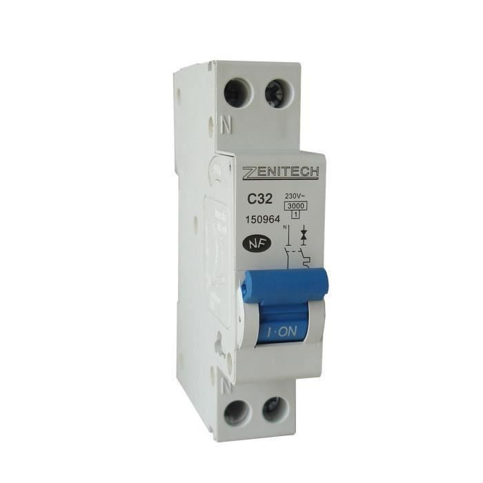 Disjoncteur Zenitech Phn 32a Nf