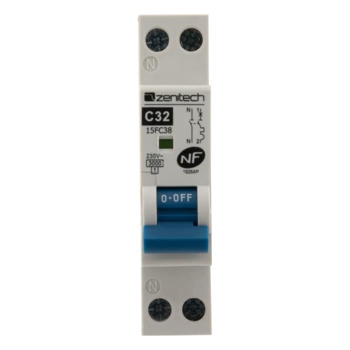 Disjoncteur Zenitech Phn 32a Nf