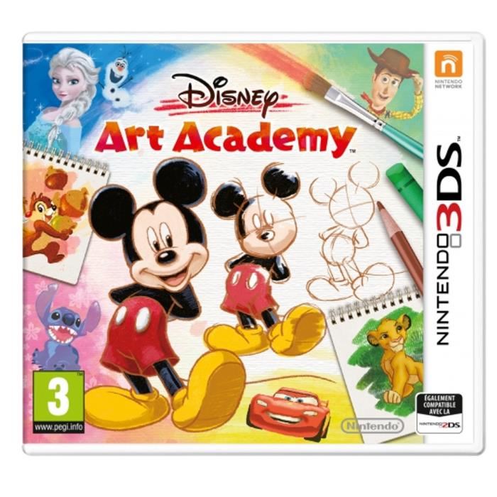 Disney Art Academy Jeu 3ds