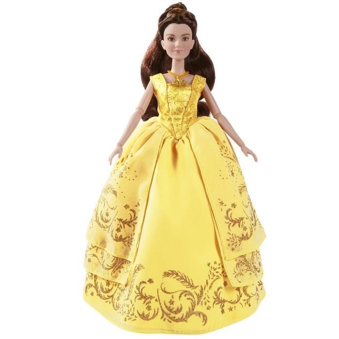 Disney Princesses - Belle Robe De Bal - Poupee 30cm