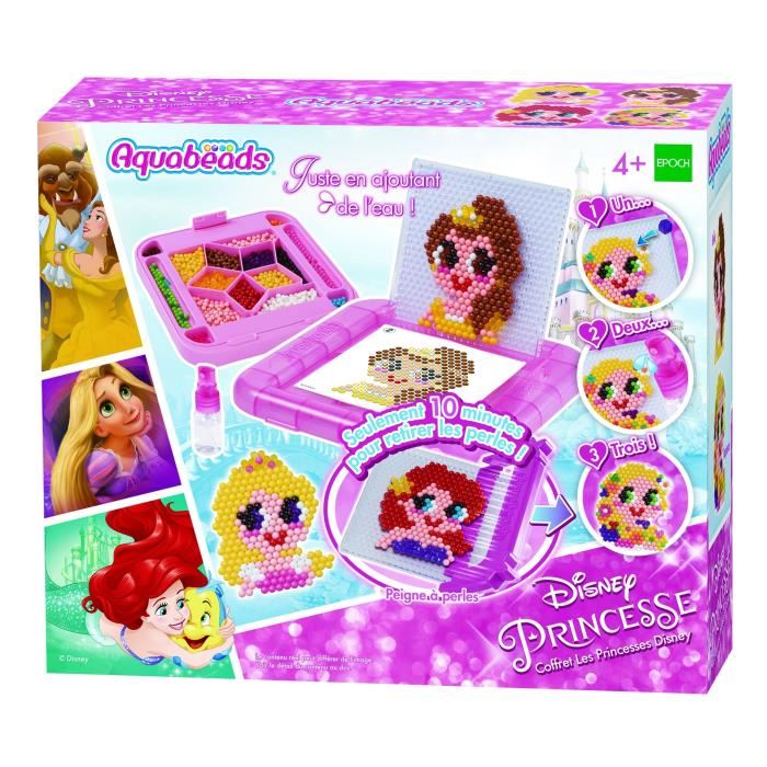 Coffret Aquabeads Disney Princesses - Aquabeads - 31029 - 800 Perles - Pour Enfant De 4 Ans Et Plus