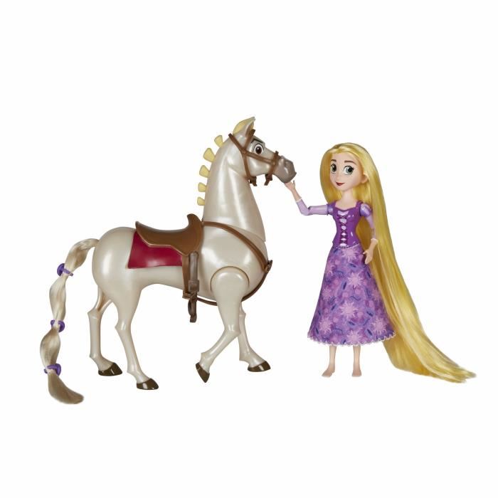 Disney Princesses - Raiponce Et Maximus - Poupee 20cm