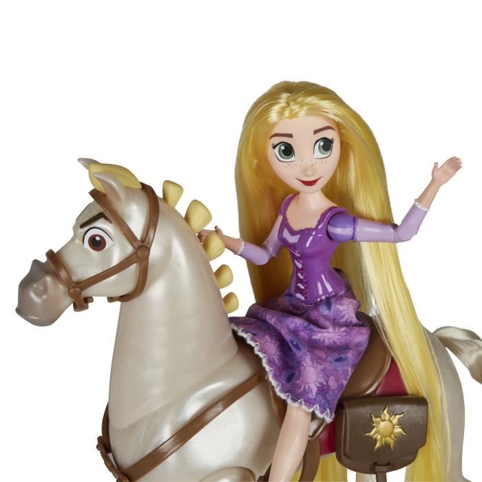 Disney Princesses - Raiponce Et Maximus - Poupee 20cm