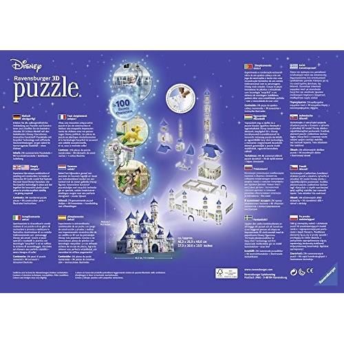 Ravensburger Pz 3d Chateau Disney 216p, Puzzle