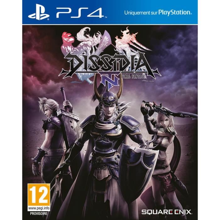 Dissidia Final Fantasy Nt Jeu Ps4