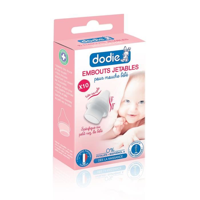 Dodie 10 Embouts Jetables Pour Mouche Bebe