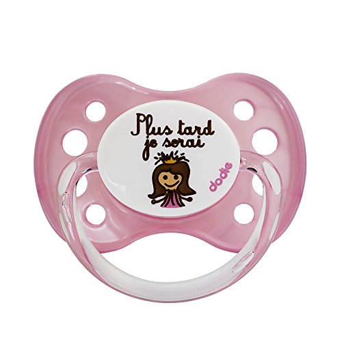 Dodie Sucette Anatomique Ananas Bleu et Tortue Verte +6mois Lot de 2