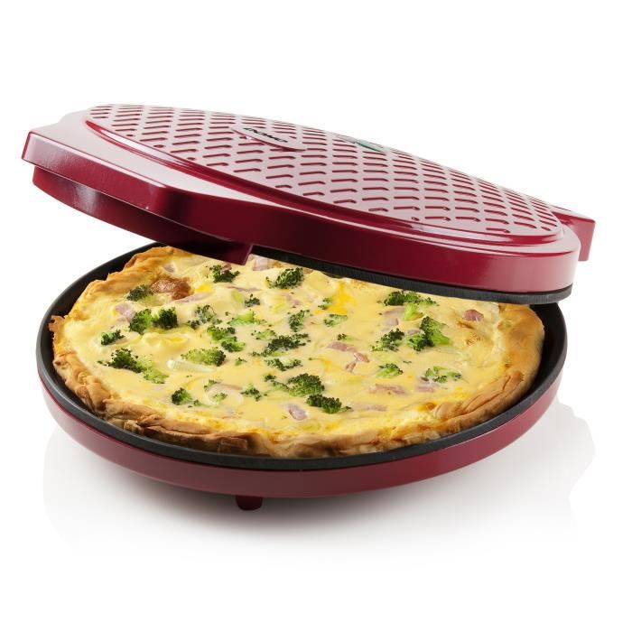 Four A Pizza - Domo - My Express - 1450w - Rouge - Minuterie - Temperature Variable