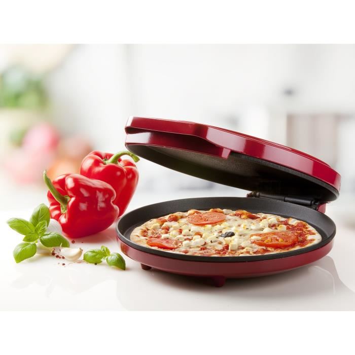 Four A Pizza - Domo - My Express - 1450w - Rouge - Minuterie - Temperature Variable