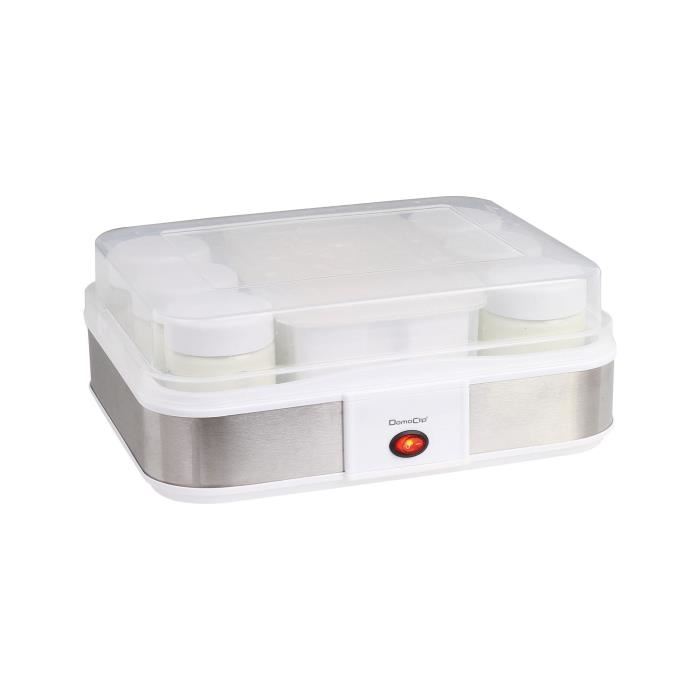 Yaourtiere Fromagere Livoo - 12 Pots - Bac Avec Egouttoir Pour Fromage Blanc