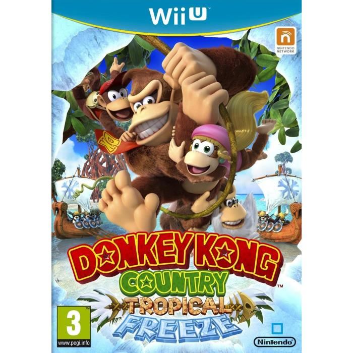 Jeu Wii U Donkey Kong Country Tropical Freeze Wii U