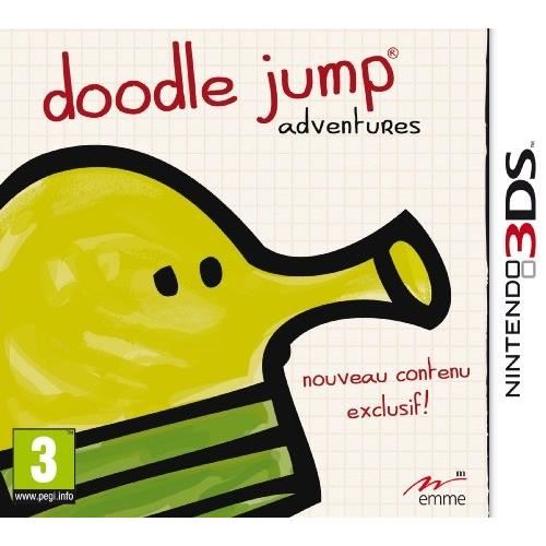 Doodle Jump Adventures - Jeu Nintendo 3ds 3ds Xl 2ds Neuf
