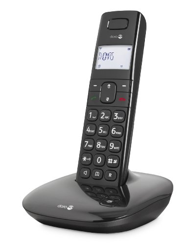 Telephone Sans Fil Doro Comfort 1010 Dect Noir 300 M Gamme Haut Parleur Main Libre