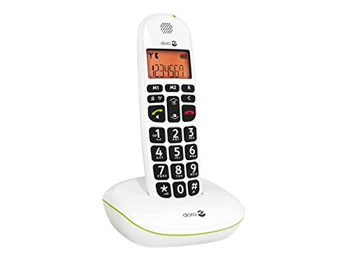 Doro Telephone Sans Fil Phoneeasy Avec Id Dappelant Dectgap 100 W Noir