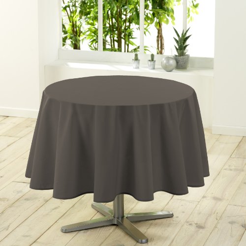 Nappe Ronde (0) 180 Cm Polyester Uni Ess...