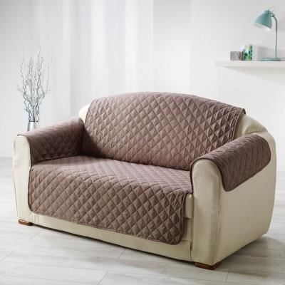 Protege Fauteuil Matelasse En Polyester Noisette 165 X 179 Cm