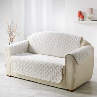 Protege Fauteuil Matelasse En Polyester Naturel 165 X 179 Cm