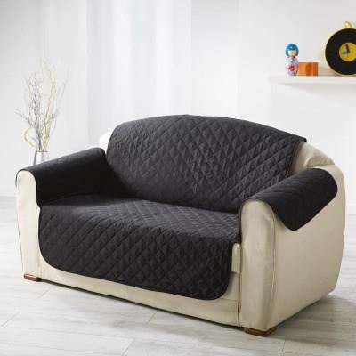 Protege Fauteuil Matelasse En Polyester Noir 165 X 179 Cm