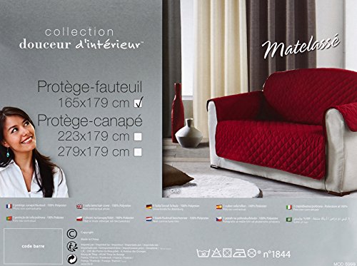 Protege fauteuil Club Rouge